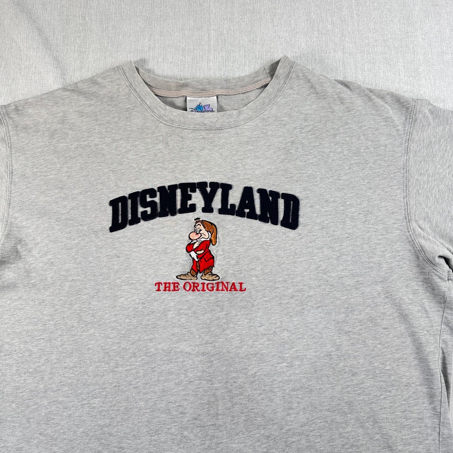 00s ディズニー 白雪姫 Tシャツ グランピー 刺繍 ワッペン disney 2XL d-u-2505-003