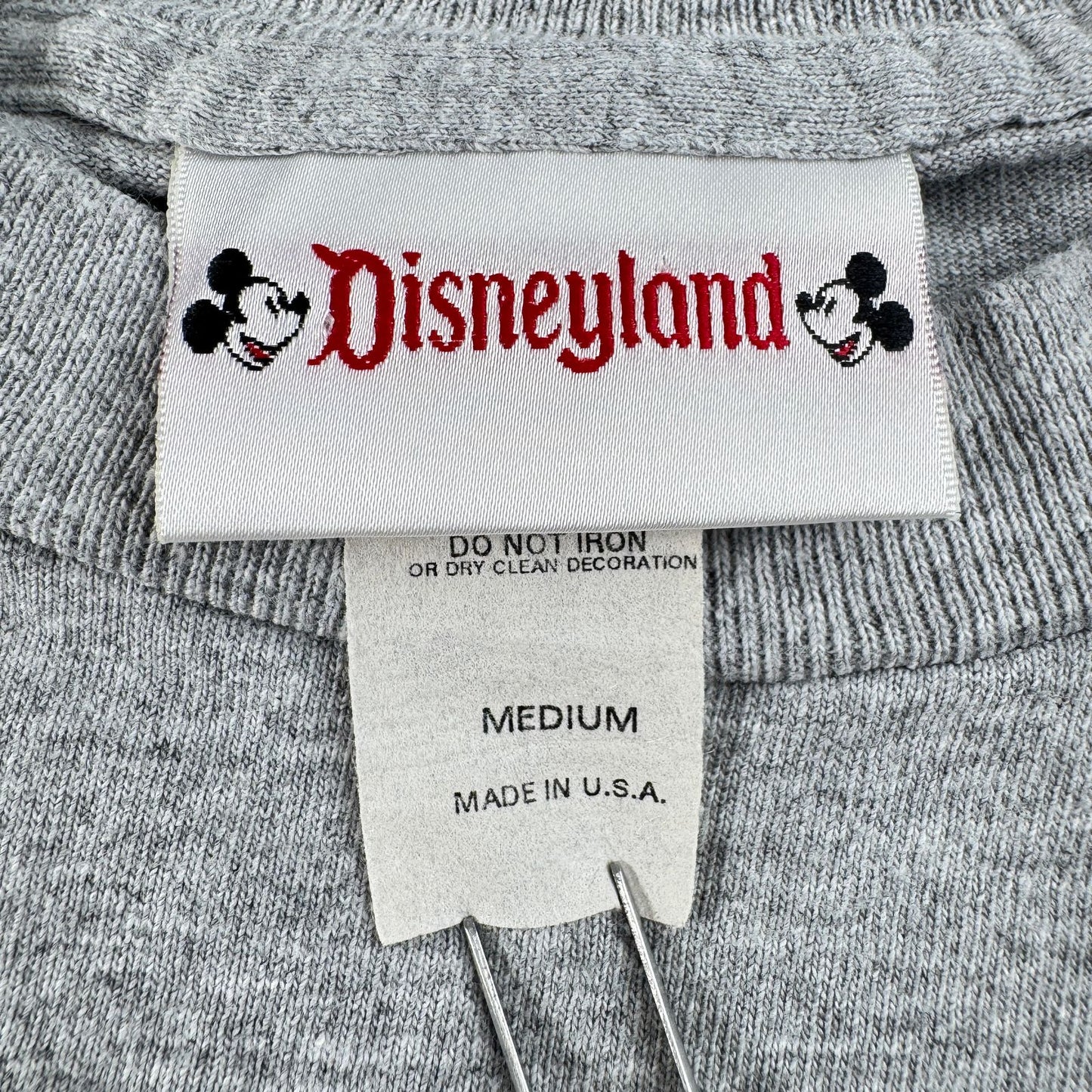 90s 00s ディズニー USA製 グーフィー 長袖 ロンT Tシャツ goofy グレー disney M d-u-2505-011