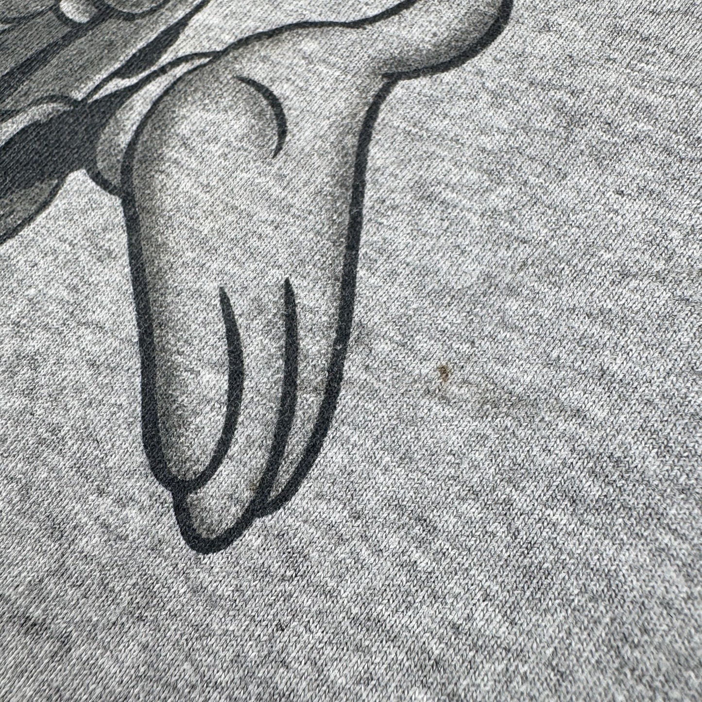 90s 00s ディズニー USA製 グーフィー 長袖 ロンT Tシャツ goofy グレー disney M d-u-2505-011