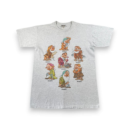 90s 00s 白雪姫 七人のこびと グランピー ドーピー スリーピー Tシャツ disney ディズニー d-u-2505-023