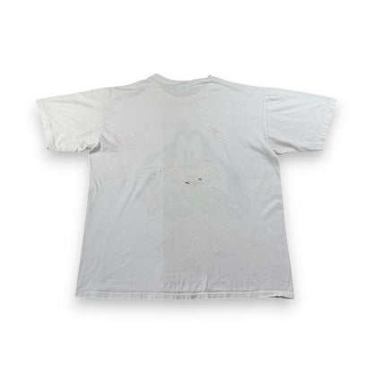 90s グーフィー ディズニー Tシャツ 白 USA製 青タグ シングルステッチ d-u-2505-032