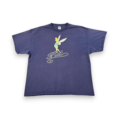 00s ディズニー ティンカーベル Tシャツ ネイビー disney デルタ 2XL d-u-2505-038