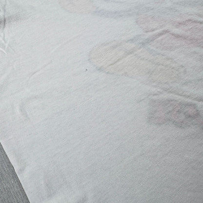 70s 80s ミッキー ディズニー Tシャツ 白 disney フルーツオブザルーム シングルステッチ d-u-2505-037