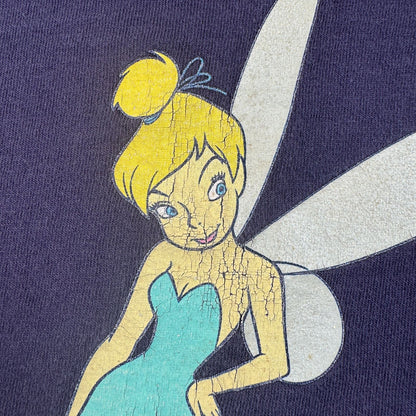 00s ディズニー ティンカーベル Tシャツ ネイビー disney デルタ 2XL d-u-2505-038