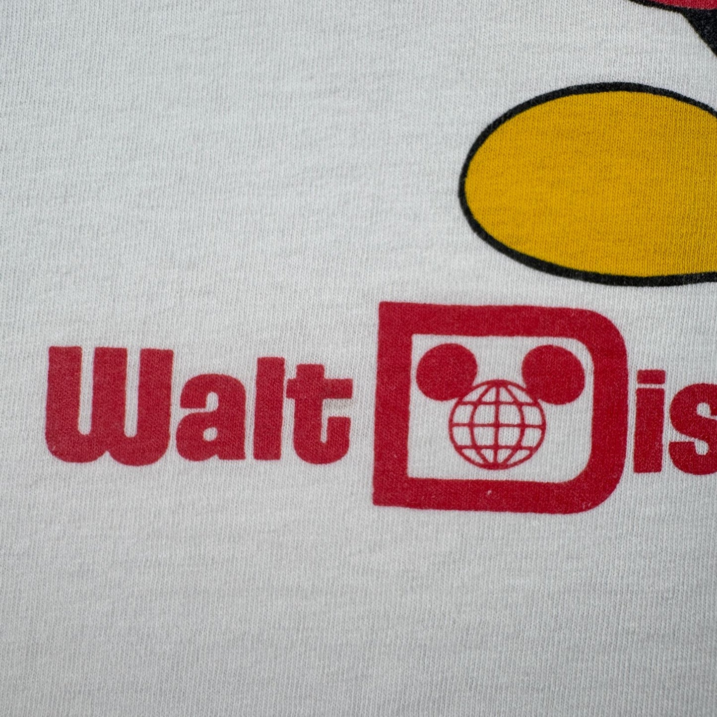 80s 90s ミッキー ディズニー Tシャツ USA製 青タグ シングルステッチ disney d-u-2505-042