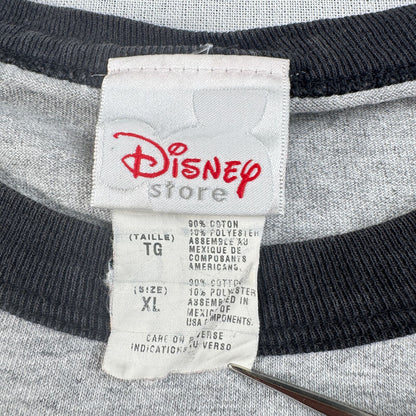 00s ミッキー ディズニー ミッキーマウスクラブ グレー Tシャツ disney d-x-2505-004