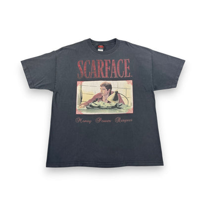 SCARFACE スカーフェイス Tシャツ 映画T 2XL 黒 m-t-2505-001
