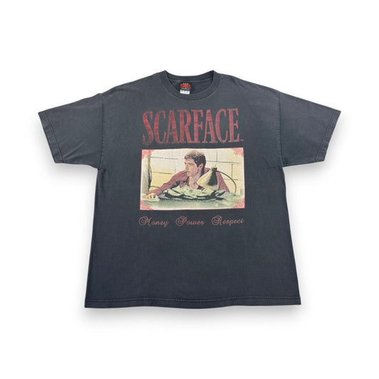 SCARFACE スカーフェイス Tシャツ 映画T 2XL 黒 m-t-2505-001