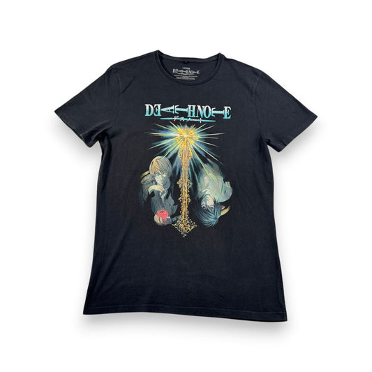 00s DEATH NOTE デスノート Tシャツ 映画T 黒 ブラック エル L m-t-2505-004