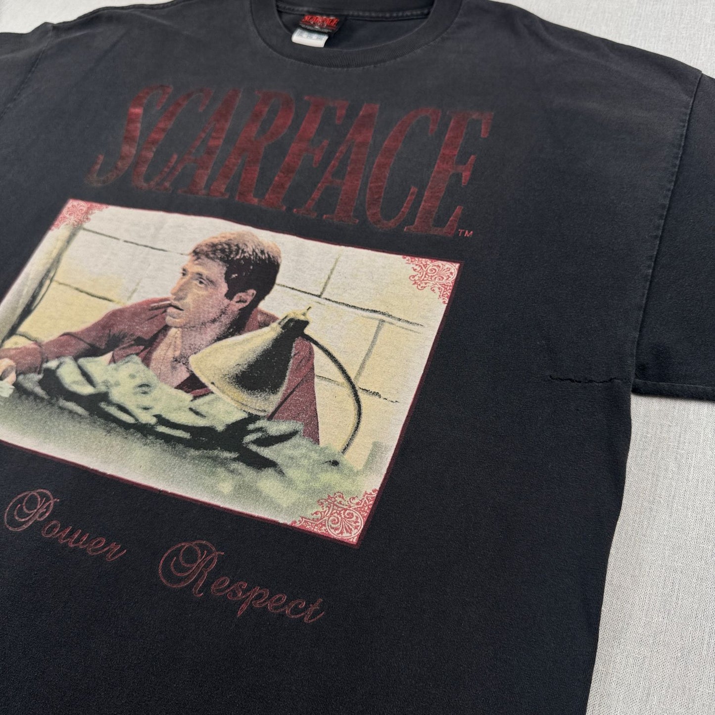 SCARFACE スカーフェイス Tシャツ 映画T 2XL 黒 m-t-2505-001