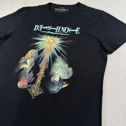 00s DEATH NOTE デスノート Tシャツ 映画T 黒 ブラック エル XL m-t-2505-003
