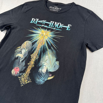 00s DEATH NOTE デスノート Tシャツ 映画T 黒 ブラック エル L m-t-2505-004