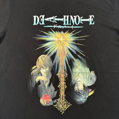 00s DEATH NOTE デスノート Tシャツ 映画T 黒 ブラック エル XL m-t-2505-003