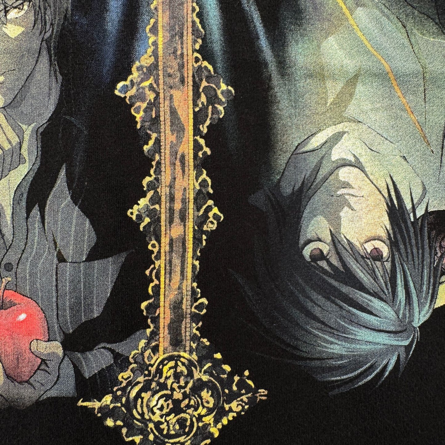 00s DEATH NOTE デスノート Tシャツ 映画T 黒 ブラック エル XL m-t-2505-003
