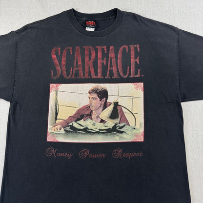 SCARFACE スカーフェイス Tシャツ 映画T 2XL 黒 m-t-2505-001