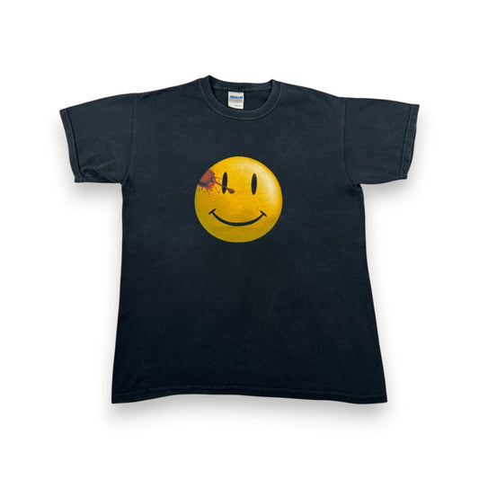 00s WATCHMEN ウォッチメン Tシャツ 映画T アクション 黒 スマイル m-t-2505-006