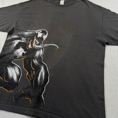 00s ヴェノム venom MARVEL Tシャツ マーベル ユニバーサルスタジオ グレー XL m-t-2505-007