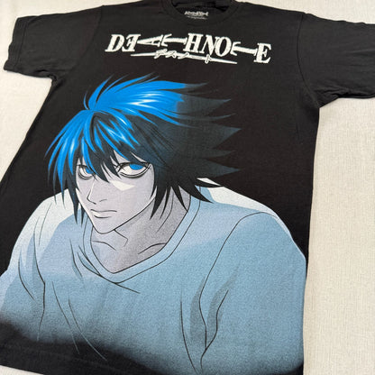 00s デスノート DEATH NOTE エル Tシャツ 映画T 黒 ブラック M m-t-2505-008