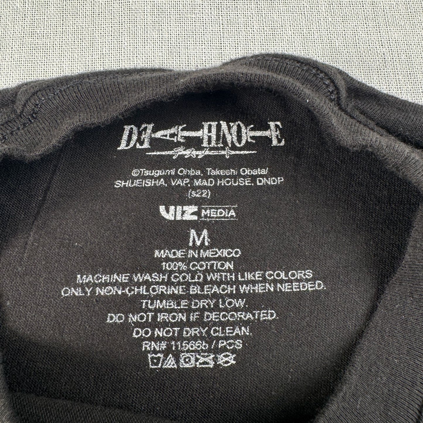 00s デスノート DEATH NOTE エル Tシャツ 映画T 黒 ブラック M m-t-2505-008