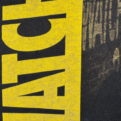 00s WATCHMEN ウォッチメン DC comics Tシャツ 映画T アクション 黒 フェード L Rorschach m-t-2505-009