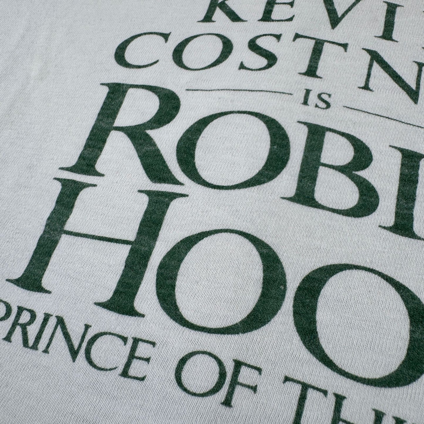 90s ロビンフッド Robin Hood Tシャツ USA製 kevin costner 映画 白 M シングルステッチ m-t-2505-010