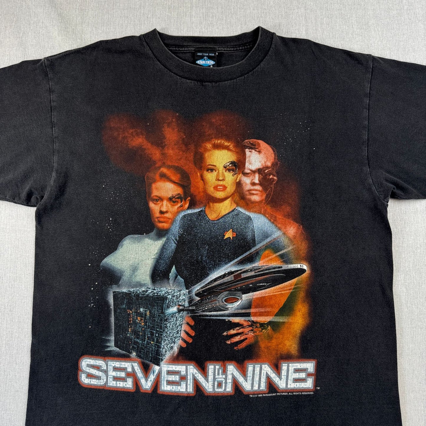 90s スタートレック STAR TREK Tシャツ SEVEN of NINE 映画 XL m-t-2505-014