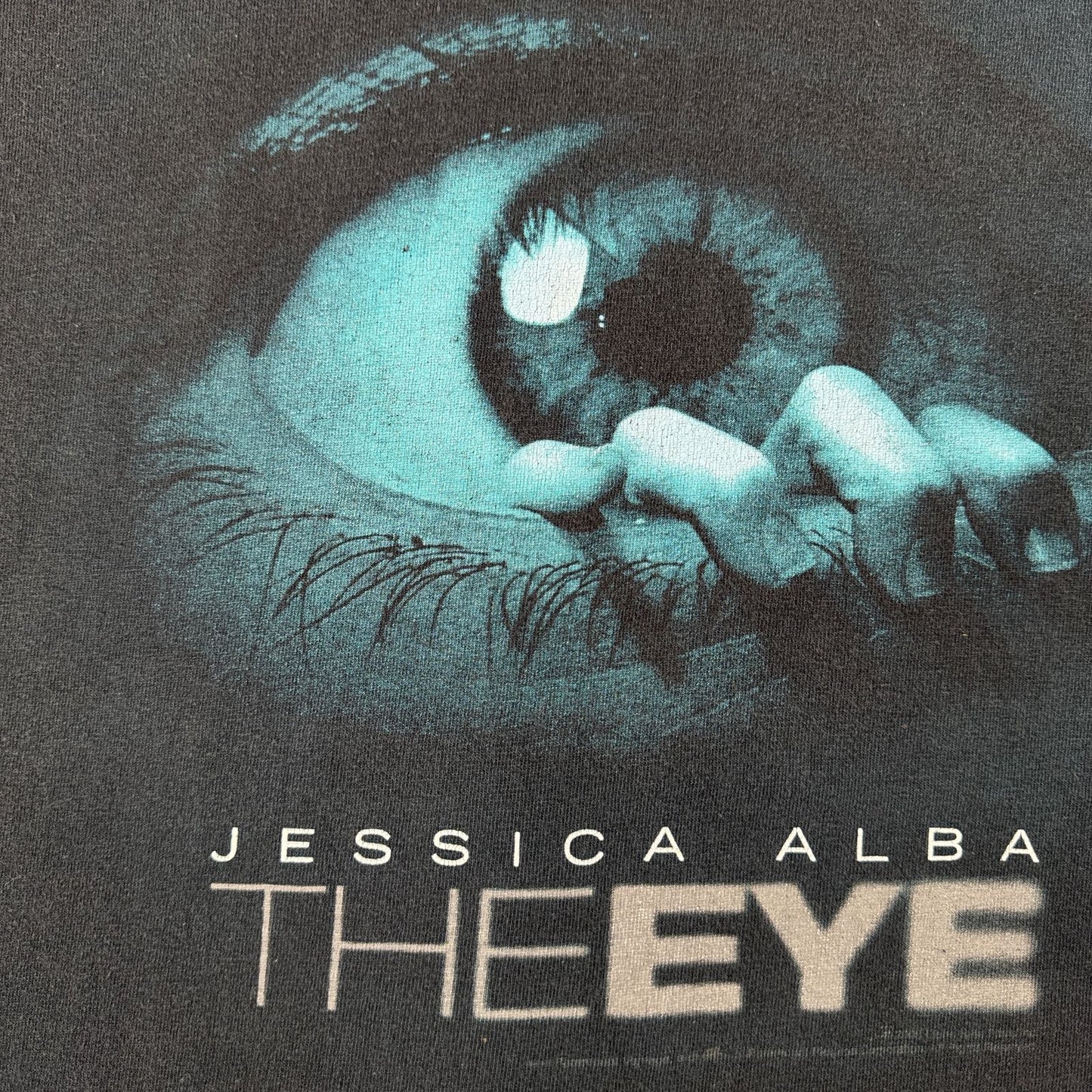 00s THE EYE Tシャツ 映画T ホラー アイ 黒 XL m-t-2505-013