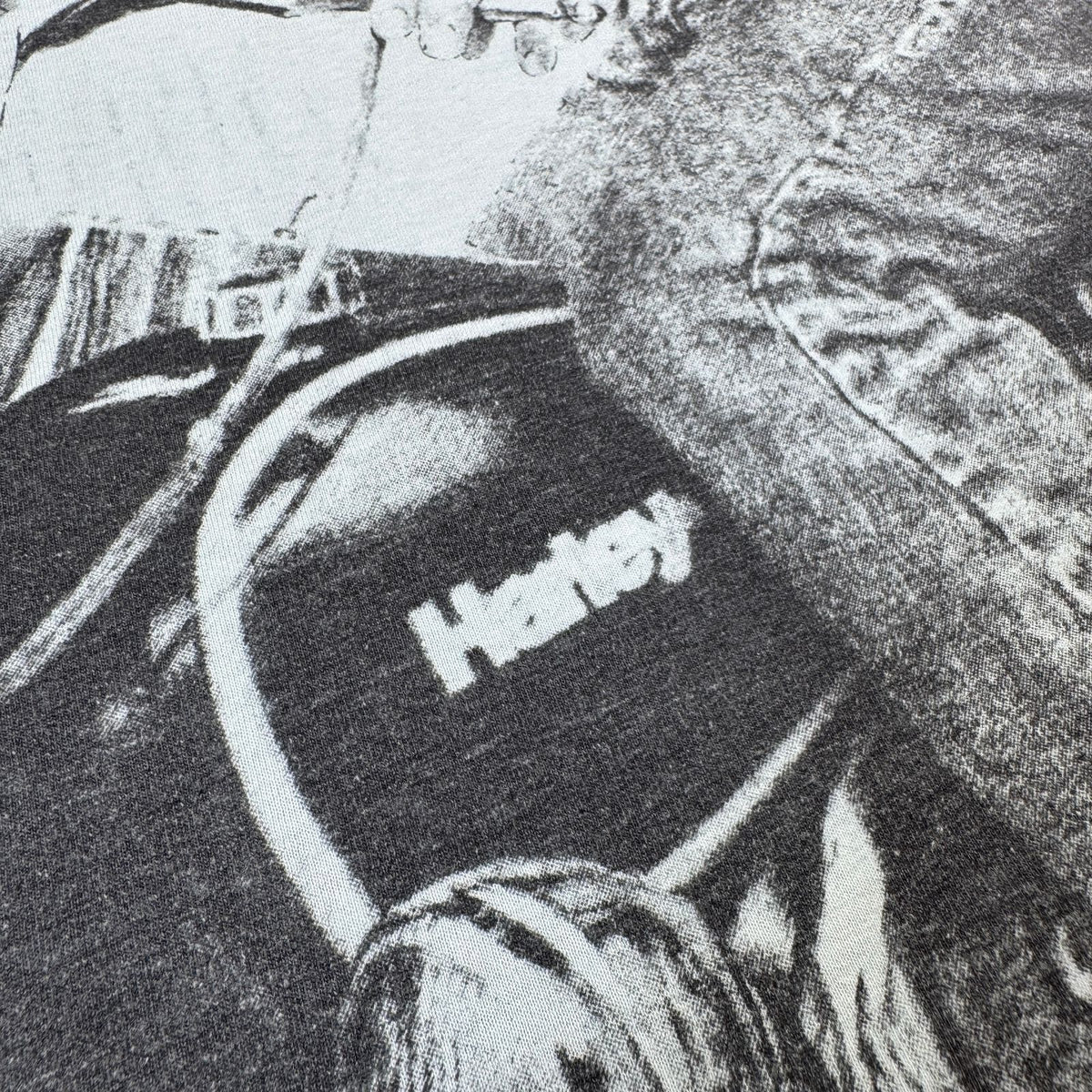 80s 90s ジェームスディーン マリリンモンロー Tシャツ ハーレー harley 水色 映画T USA製 シングルステッチ m-t-2505-019