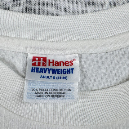 90s Mr. Bean ミスタービーン Tシャツ USA製 hanes 映画T 白 シングルステッチ m-t-2505-022