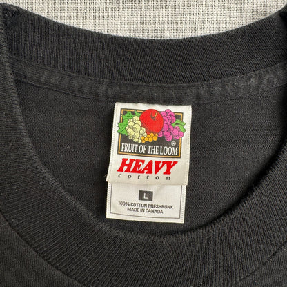 90s GODZILLA ゴジラ 映画 Tシャツ 1998 黒 タコベル ペプシ m-t-2505-025