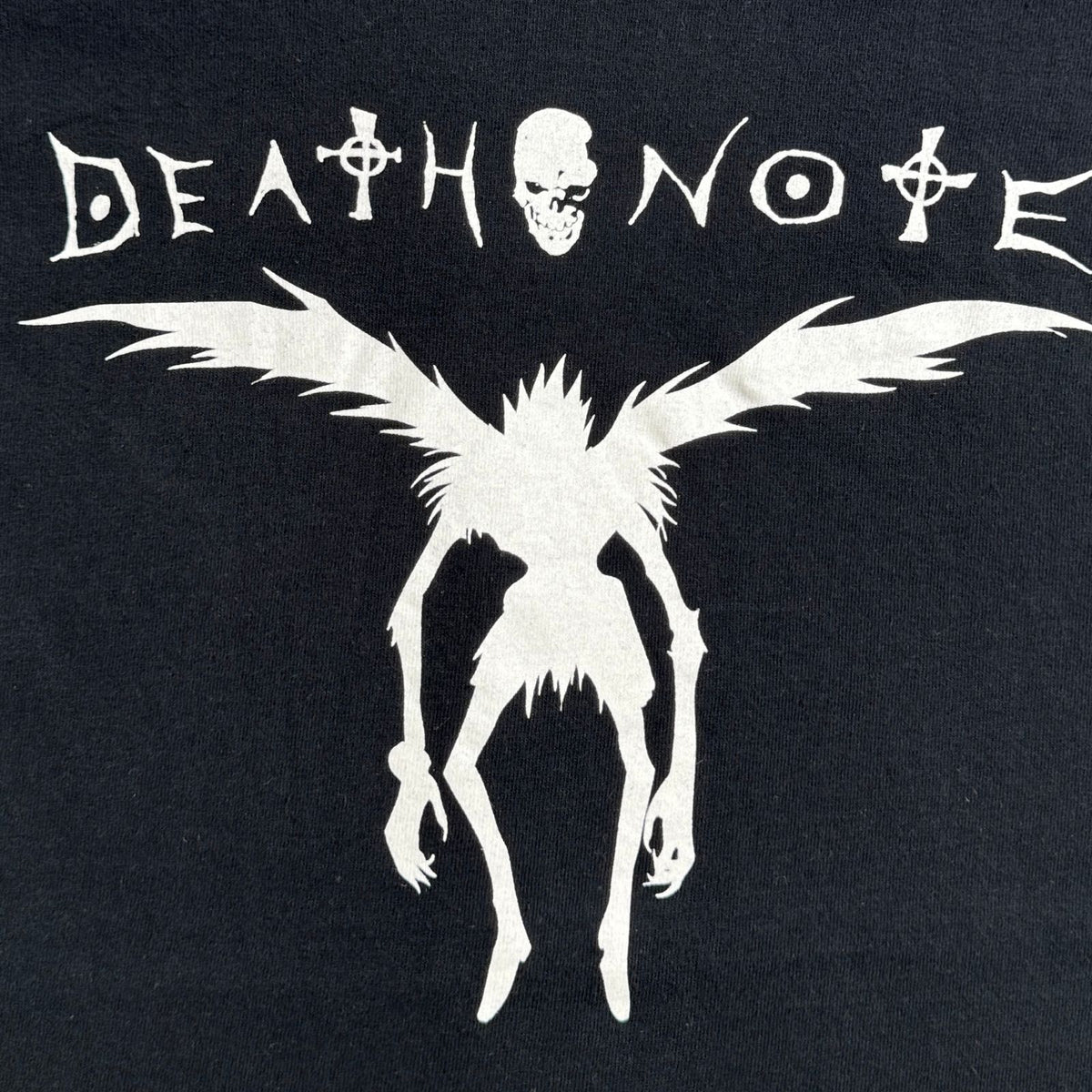 00s DEATH NOTE デスノート リューク Tシャツ 映画T 黒 S m-u-2505-003