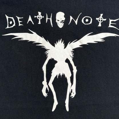 00s DEATH NOTE デスノート リューク Tシャツ 映画T 黒 S m-u-2505-003