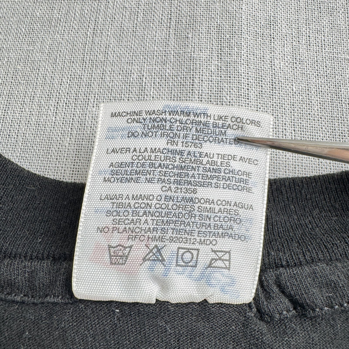 90s マリリンモンロー MARILYN MONROE Tシャツ 黒 映画T Hanes L m-t-2505-028