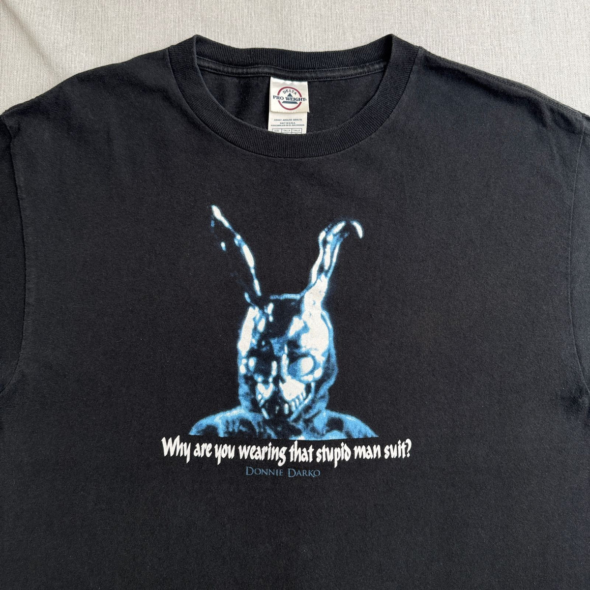 00s DONNIE DARKO ドニーダーコ 映画T Tシャツ 黒 デルタ M m-t-2505-029