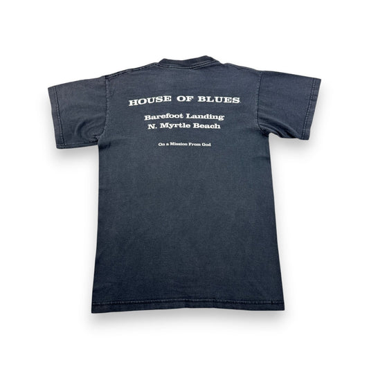 90s 00s Blues Brothers ブルースブラザーズ 映画 HOUSE OF BLUES USA製 Tシャツ 黒 m-u-2505-019