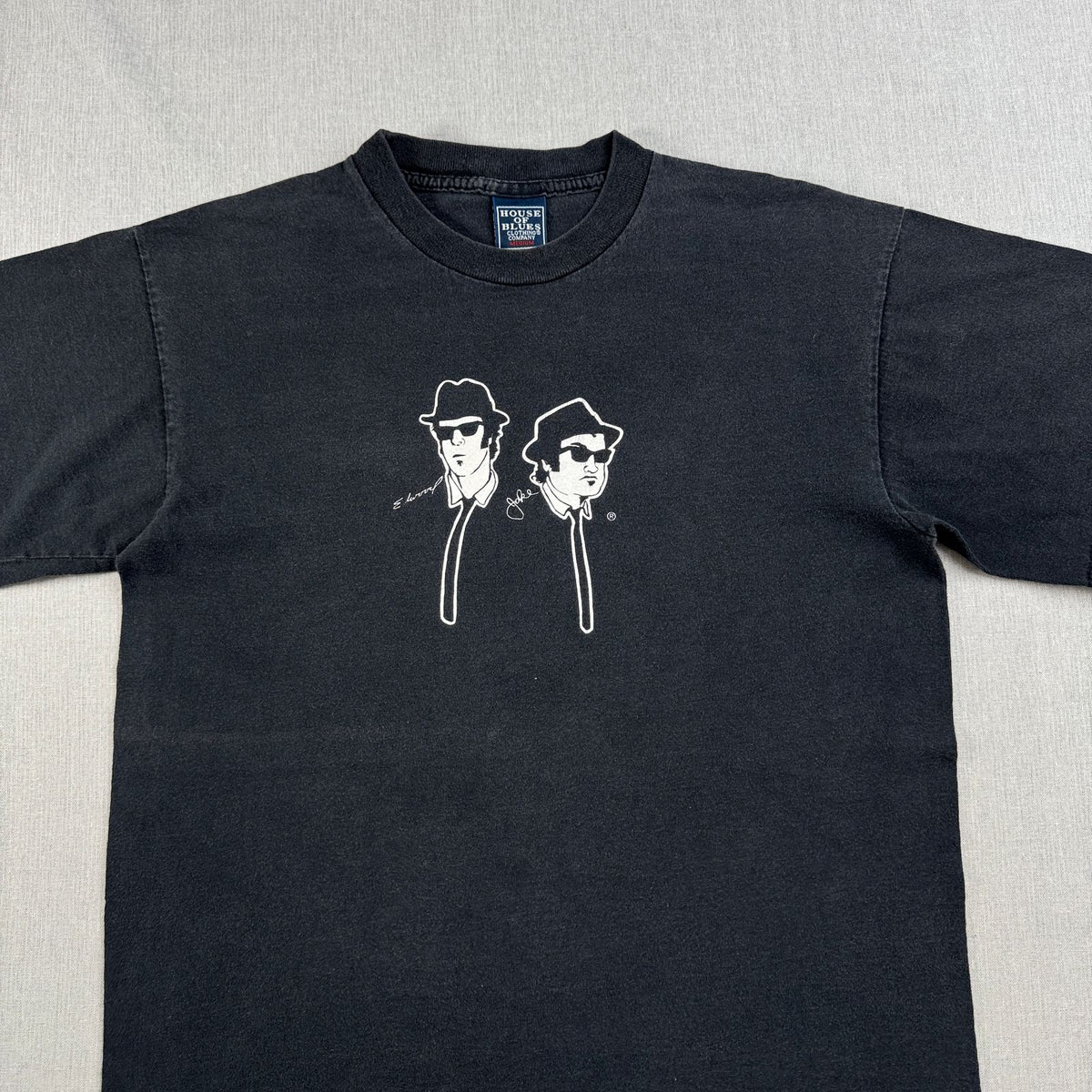 90s 00s Blues Brothers ブルースブラザーズ 映画 HOUSE OF BLUES USA製 Tシャツ 黒 m-u-2505-019