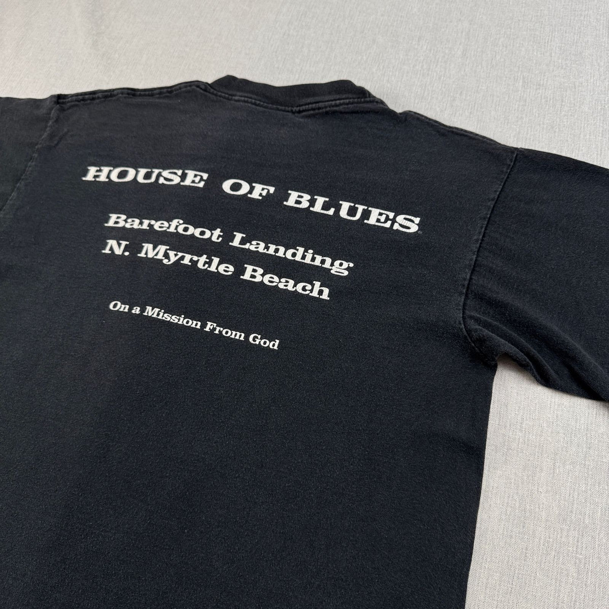 90s 00s Blues Brothers ブルースブラザーズ 映画 HOUSE OF BLUES USA製 Tシャツ 黒 m-u-2505-019
