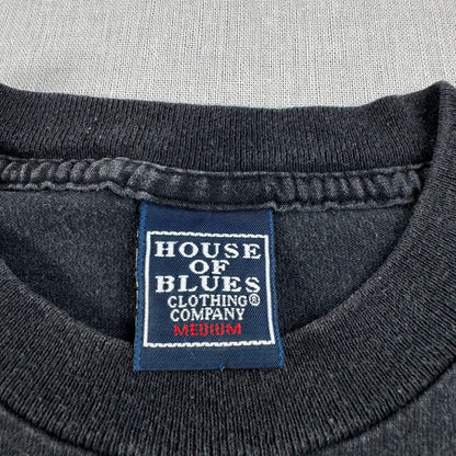 90s 00s Blues Brothers ブルースブラザーズ 映画 HOUSE OF BLUES USA製 Tシャツ 黒 m-u-2505-019