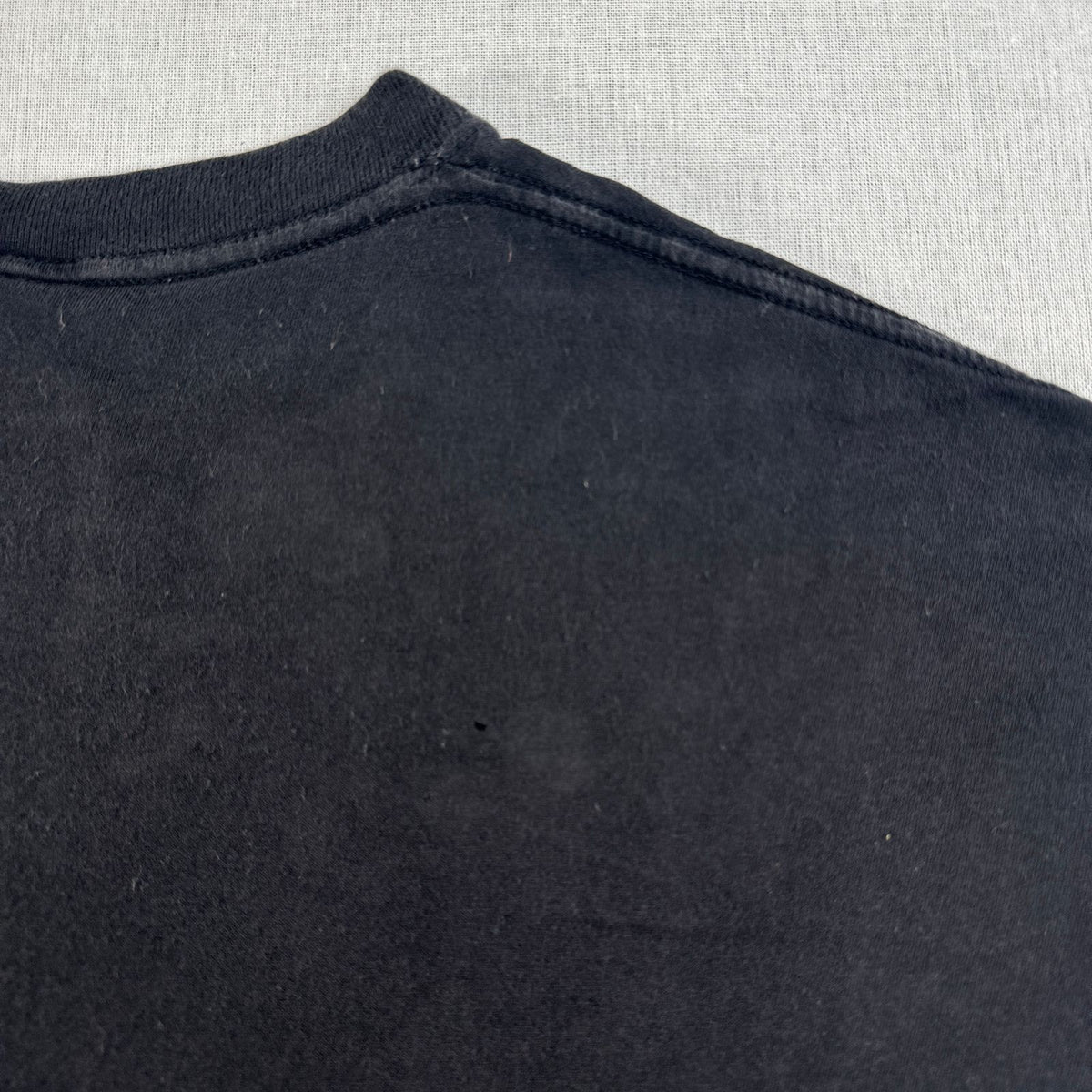 90s ミュージカル 演劇 舞台 Tシャツ 黒 フェード ボックスシルエット m-u-2505-022