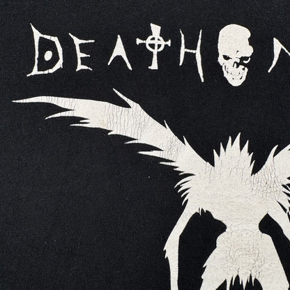 00s DEATH NOTE デスノート リューク Tシャツ 映画T 黒 M m-u-2505-024