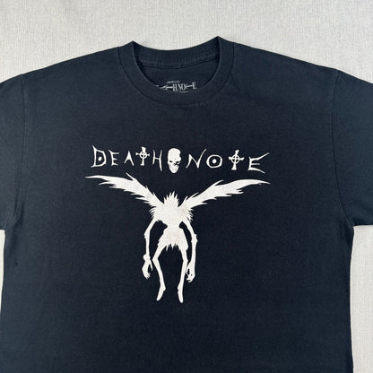 00s DEATH NOTE デスノート リューク Tシャツ 映画T 黒 M m-u-2505-024