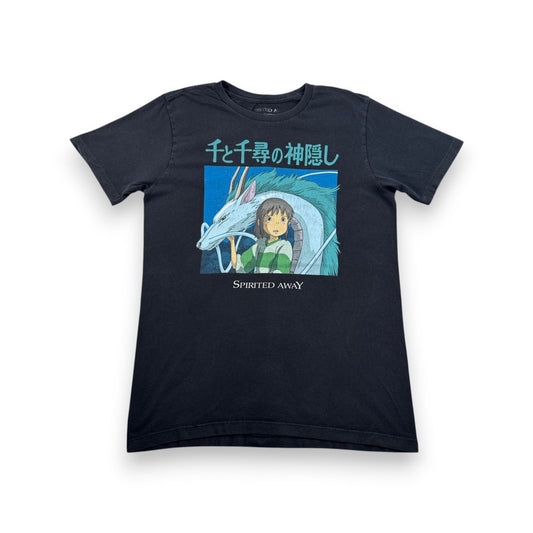 00s 千と千尋の神隠し Tシャツ spirited away 映画 黒 M m-u-2505-026