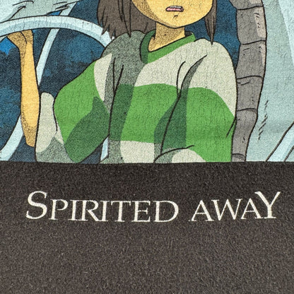 00s 千と千尋の神隠し Tシャツ spirited away 映画 黒 M m-u-2505-026