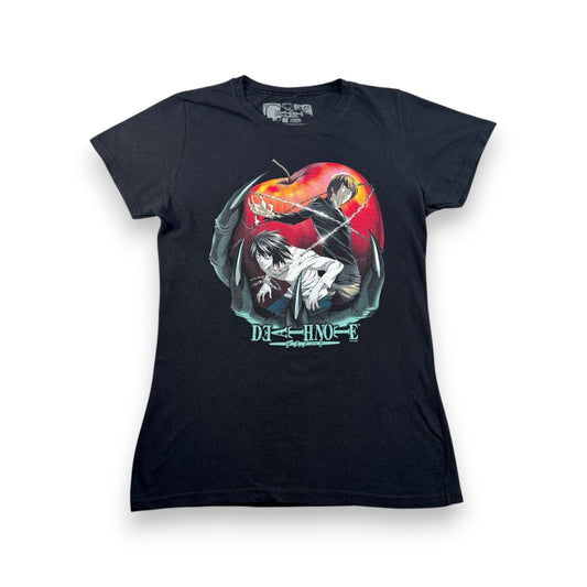 DEATH NOTE デスノート 夜神月 Tシャツ 映画T 黒 りんご XL m-u-2505-032