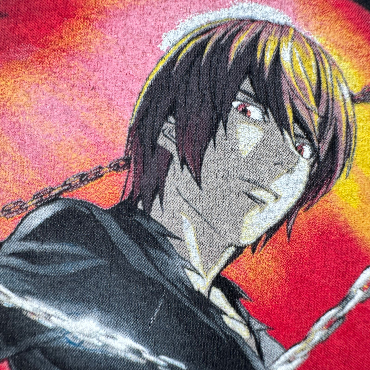 DEATH NOTE デスノート 夜神月 Tシャツ 映画T 黒 りんご XL m-u-2505-032