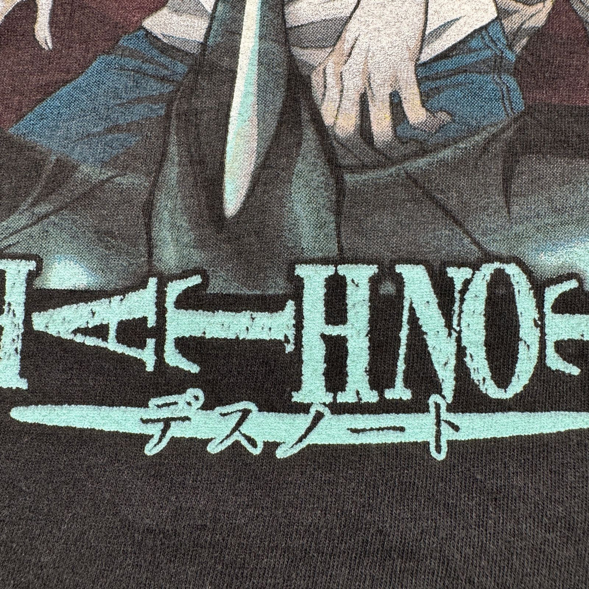 DEATH NOTE デスノート 夜神月 Tシャツ 映画T 黒 りんご XL m-u-2505-032