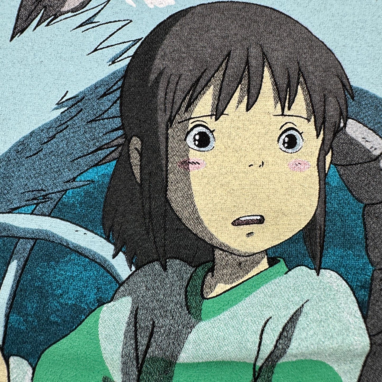 美品 00s 千と千尋の神隠し Tシャツ spirited away 映画 黒 M m-u-2505-033