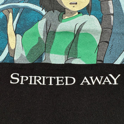 美品 00s 千と千尋の神隠し Tシャツ spirited away 映画 黒 M m-u-2505-033