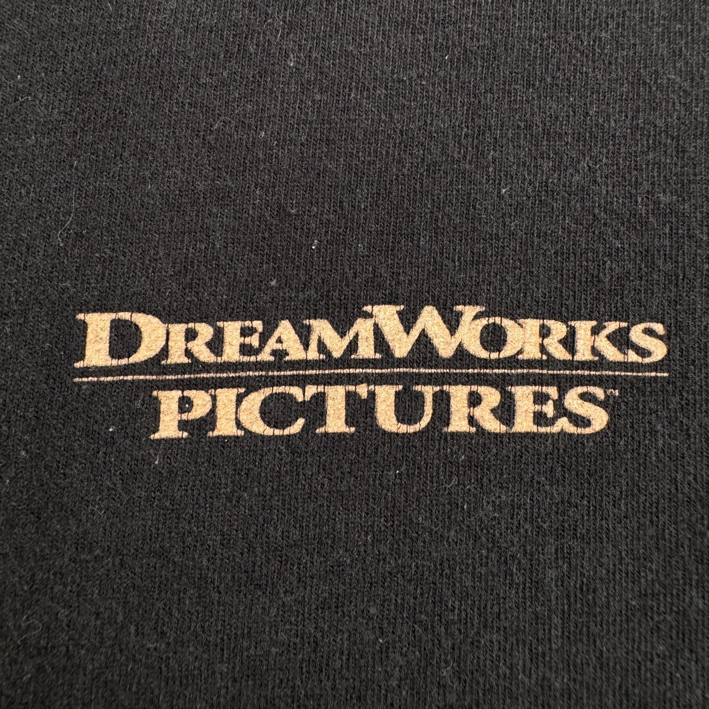 雰囲気抜群 00s バガーヴァンスの伝説 THE LEGEND OF BAGGER VANCE 映画 Tシャツ 両面プリント 黒 XL m-u-2505-034