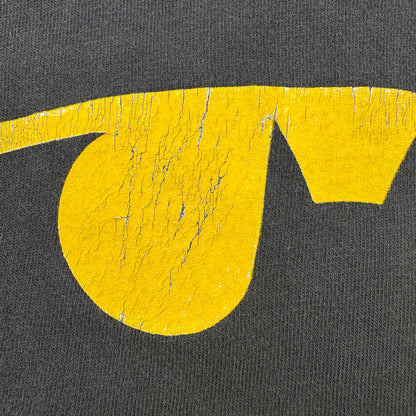80s BATMAN バットマン USA製 Tシャツ 黒 フェード 映画T アメコミ シングルステッチ m-u-2505-039
